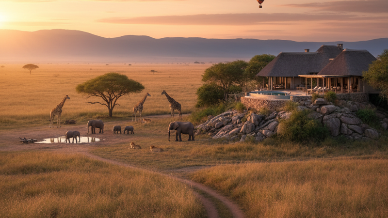 Séjour safari en Tanzanie : entre savane et lodges de charme